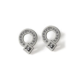 Boucles d'oreilles Signe Eclipse Rond Rail