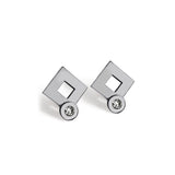 Earrings Signe Eclipse Losange Diamant