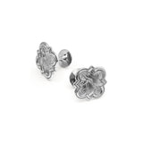 Silver fountain Creation du monde cufflinks