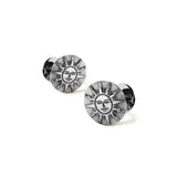 Soleil silver cufflinks
