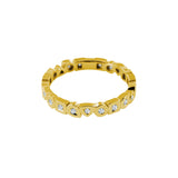 Bague alliance alchimie diamant avec diamants en or