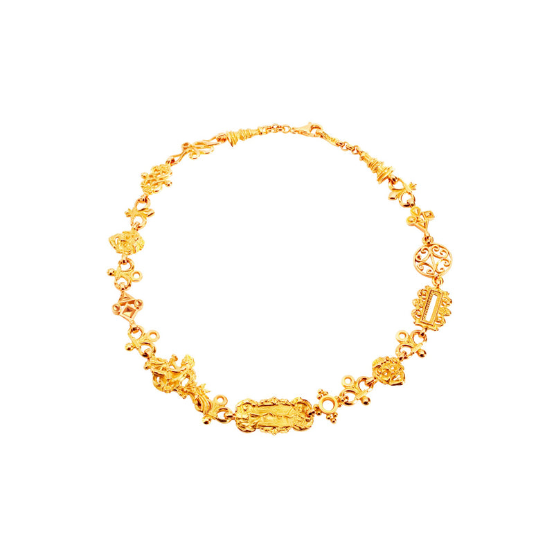 Collier Marélie Baroque en or Tournaire