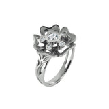 Bague Pensée Sauvage diamant 0,20 carat