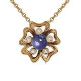 Pendentif Pensée Sauvage Iolite M