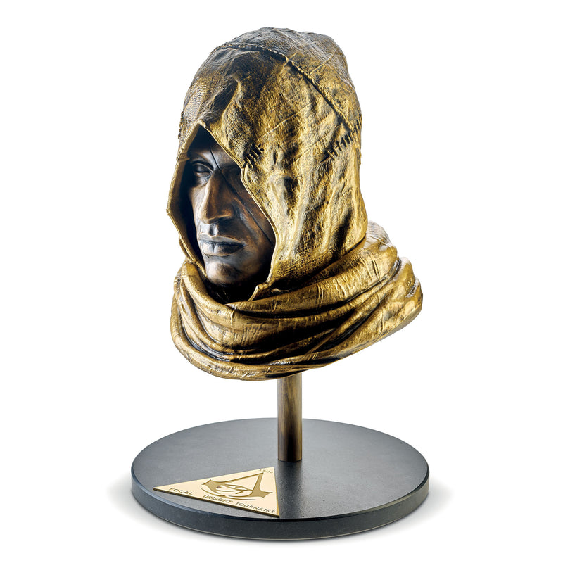 Buste de Bayek Assassin's Creed Origins by Tournaire en bronze jaune
