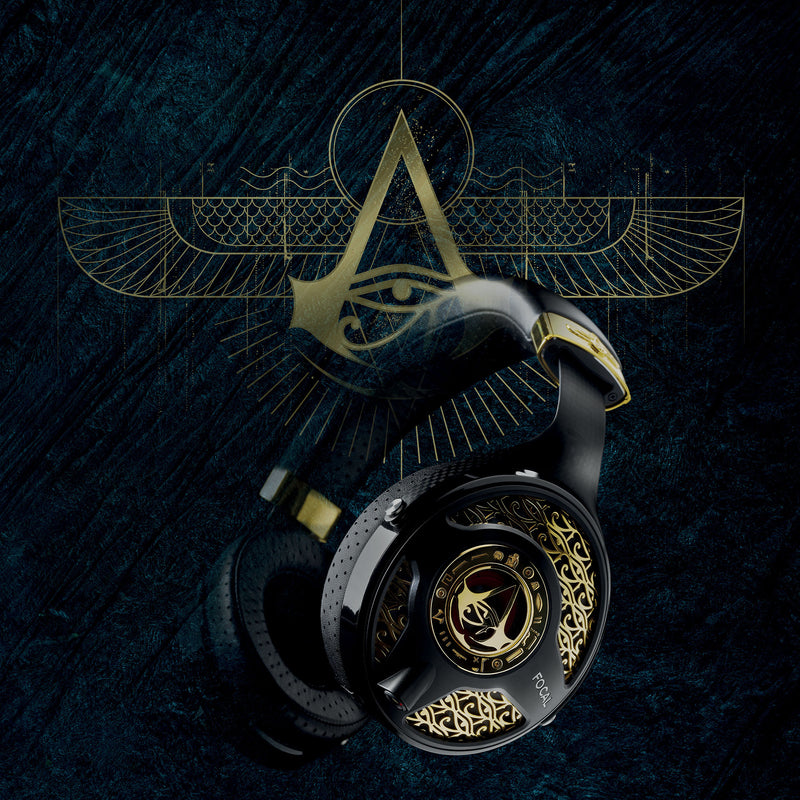 Casque Assassin’s Creed Origins Utopia by Tournaire en or jaune