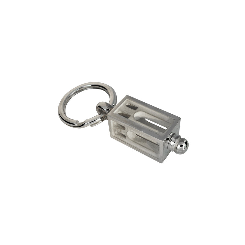 Porte-clefs Tournaire architecture monument argent