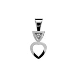 Cupid diamond pendant in gold