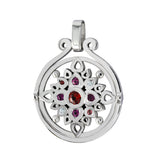 Pendentif Vice-Versa en or pavage