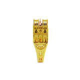 Bague Architecture Notre Dame de Paris en Or Tournaire