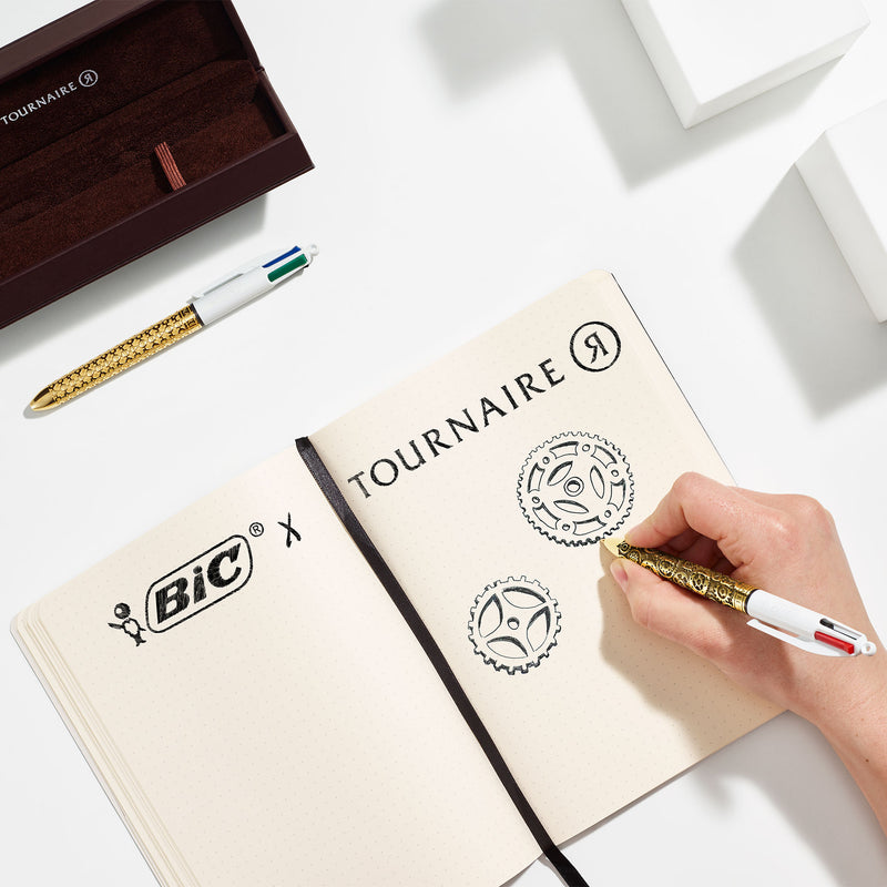 BIC 4 Couleurs "Trilogie Alchimie" jaune