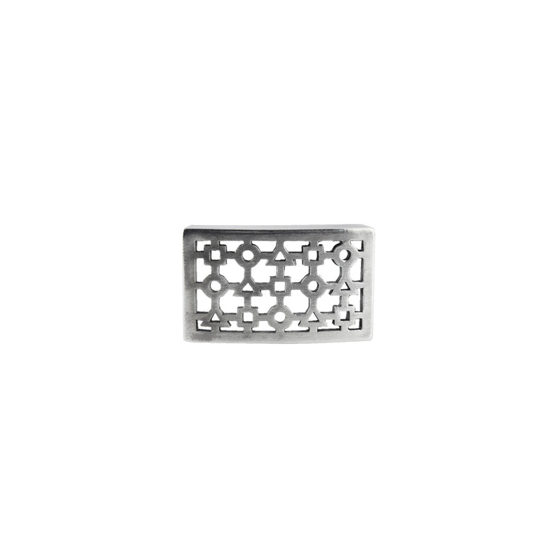Leather bracelet Alchimie Eternal in silver