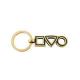 Porte-clefs Tournaire Trilogie en bronze jaune