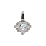 Pendentif Esther Diamant blanc 0,10 ct et diamants