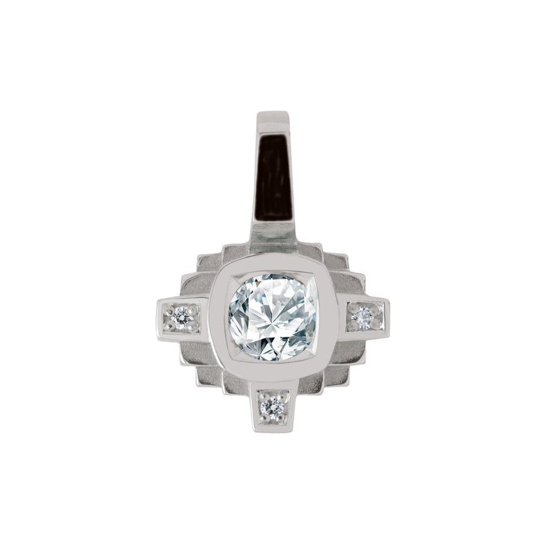 Pendentif Esther Diamant blanc 0,20 ct et diamants