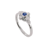 Bague Esther Saphir bleu 3 mm