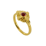 Bague Esther Saphir rouge 4 mm
