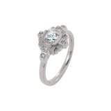 Bague Esther diamant 0,20 ct et diamants