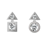 Boucles d'oreilles Alchimie Trilogie N°2