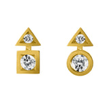 Boucles d'oreilles Alchimie Trilogie N°2