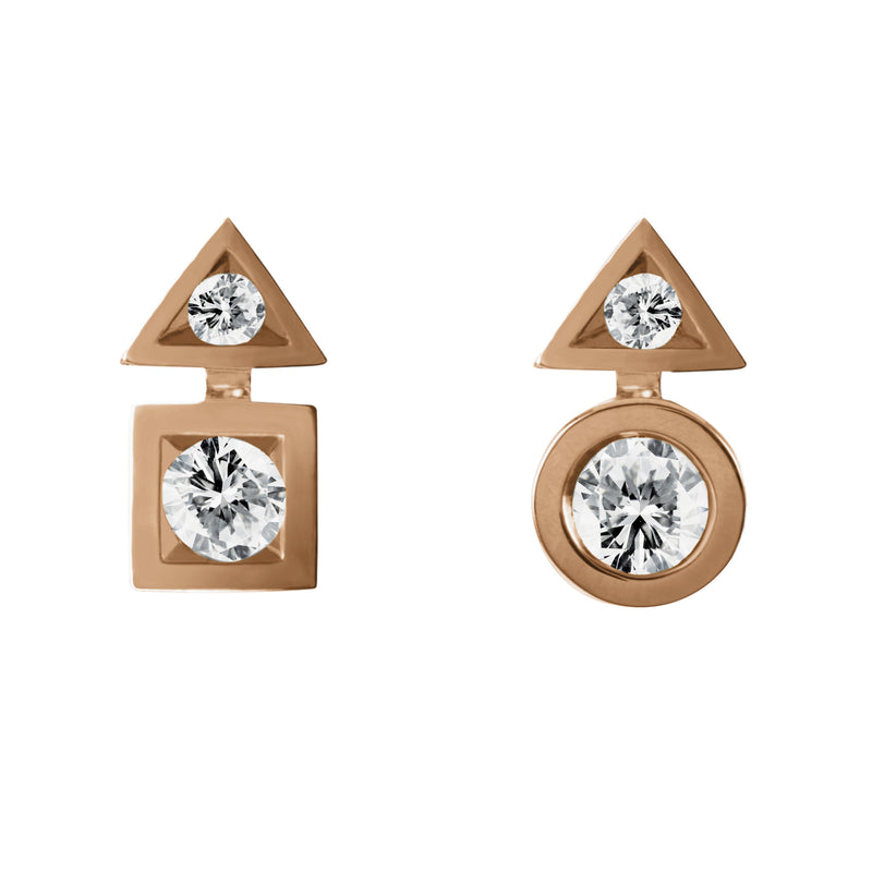 Boucles d'oreilles Alchimie Trilogie N°2