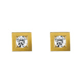 Boucles d'oreilles Alchimie Carré N°2