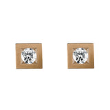 Boucles d'oreilles Alchimie Carré N°2