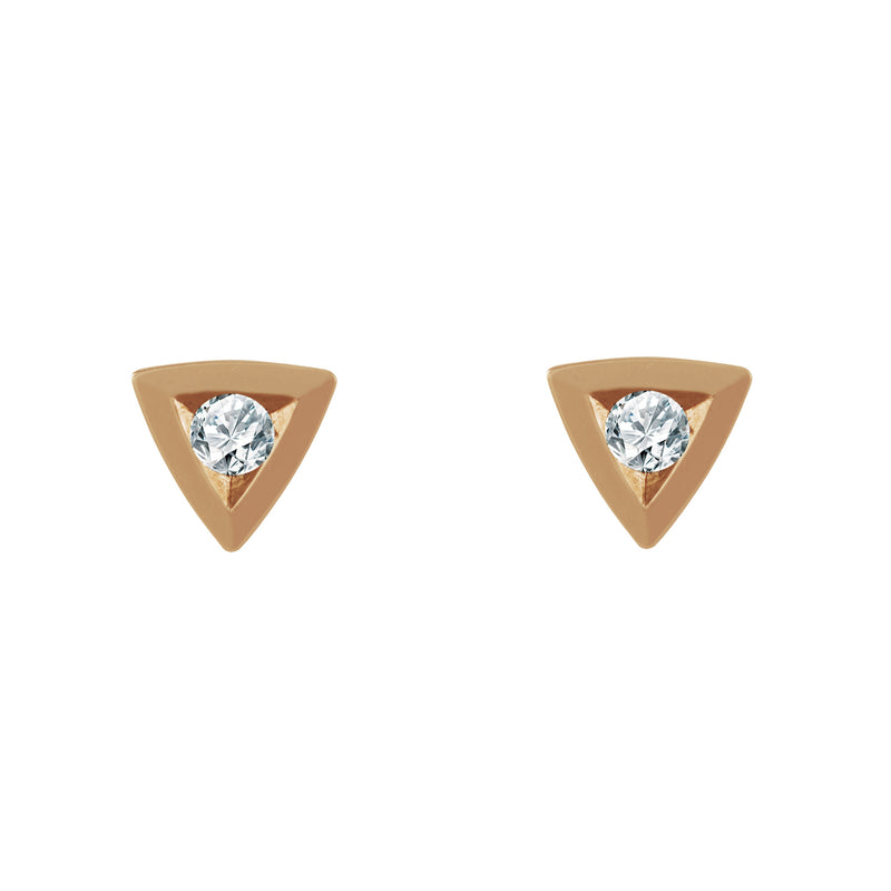 Boucles d'oreilles Alchimie Triangle N°1