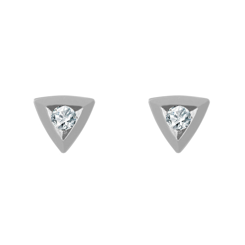 Boucles d'oreilles Alchimie Triangle N°2