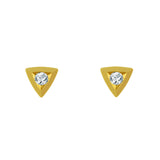 Boucles d'oreilles Alchimie Triangle N°0