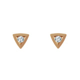 Boucles d'oreilles Alchimie Triangle N°0