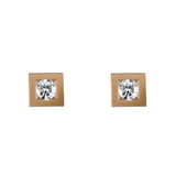 Boucles d'oreilles Alchimie Carré N°0