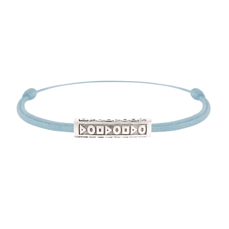 Bracelet lien Tournaire My Tube argent