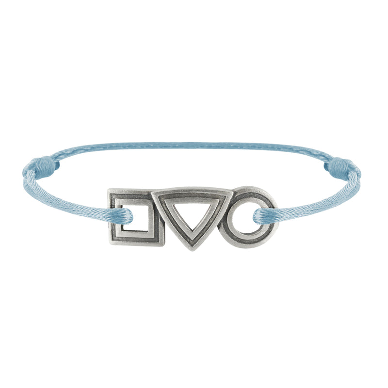 Bracelet Large Trilogie en argent Tournaire