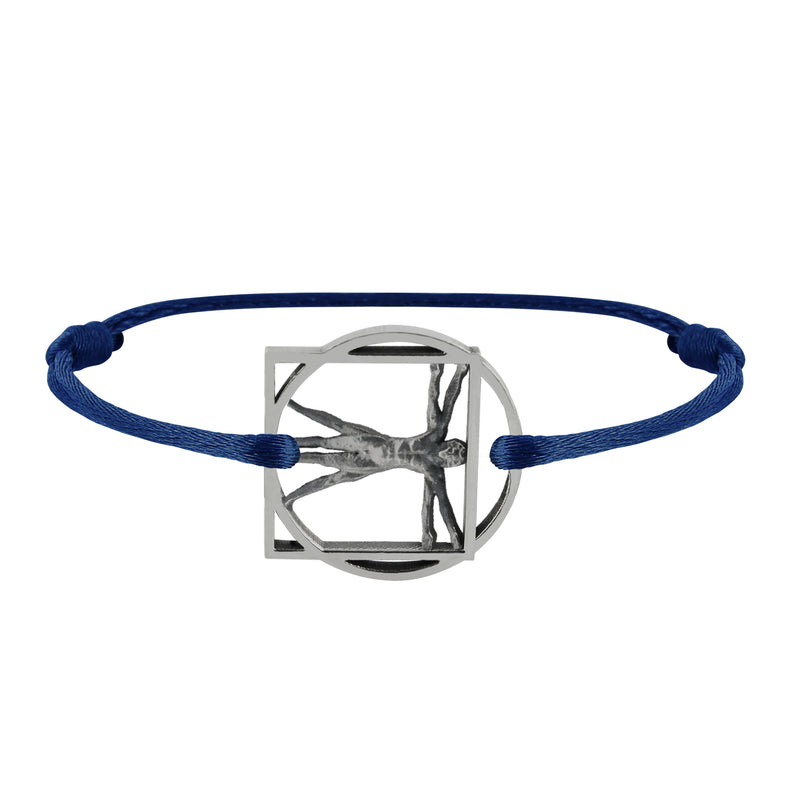 Medal bracelet Vitruvian Man