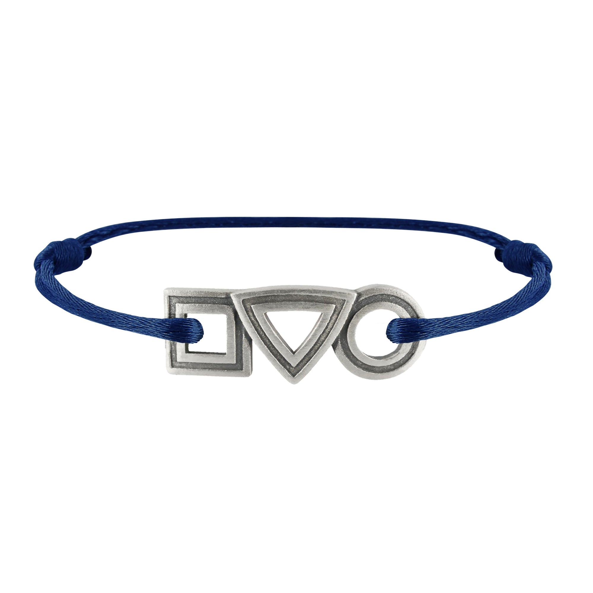 Bracelet Large Trilogie en argent Tournaire