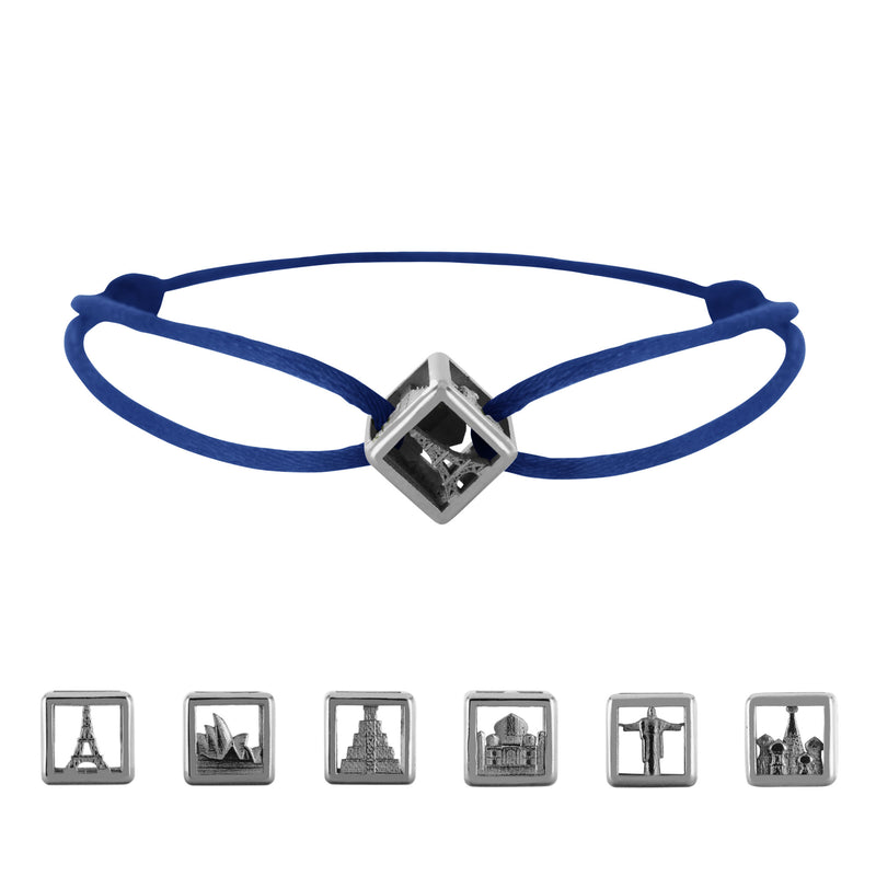 Silver Dice Bracelet voyage