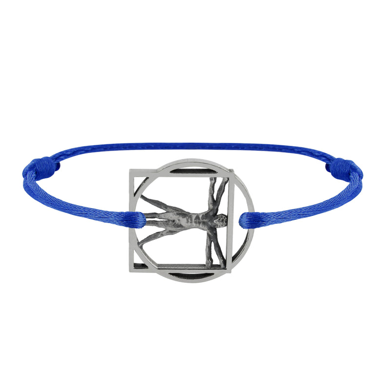 Medal bracelet Vitruvian Man