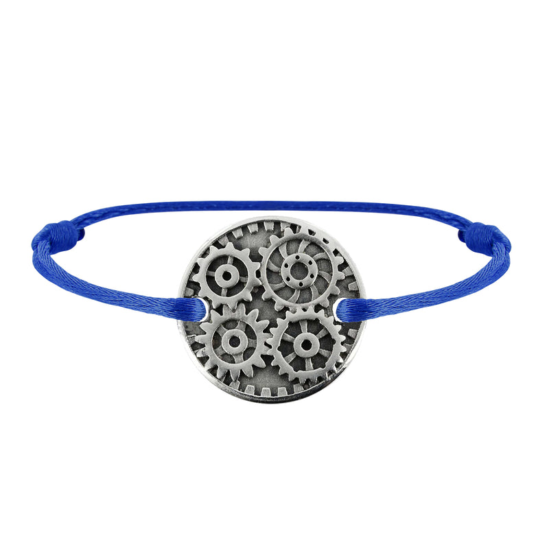 Engrenages silver link bracelet
