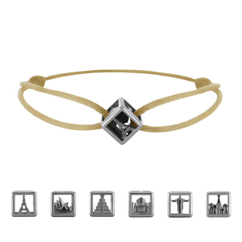 Silver Dice Bracelet voyage