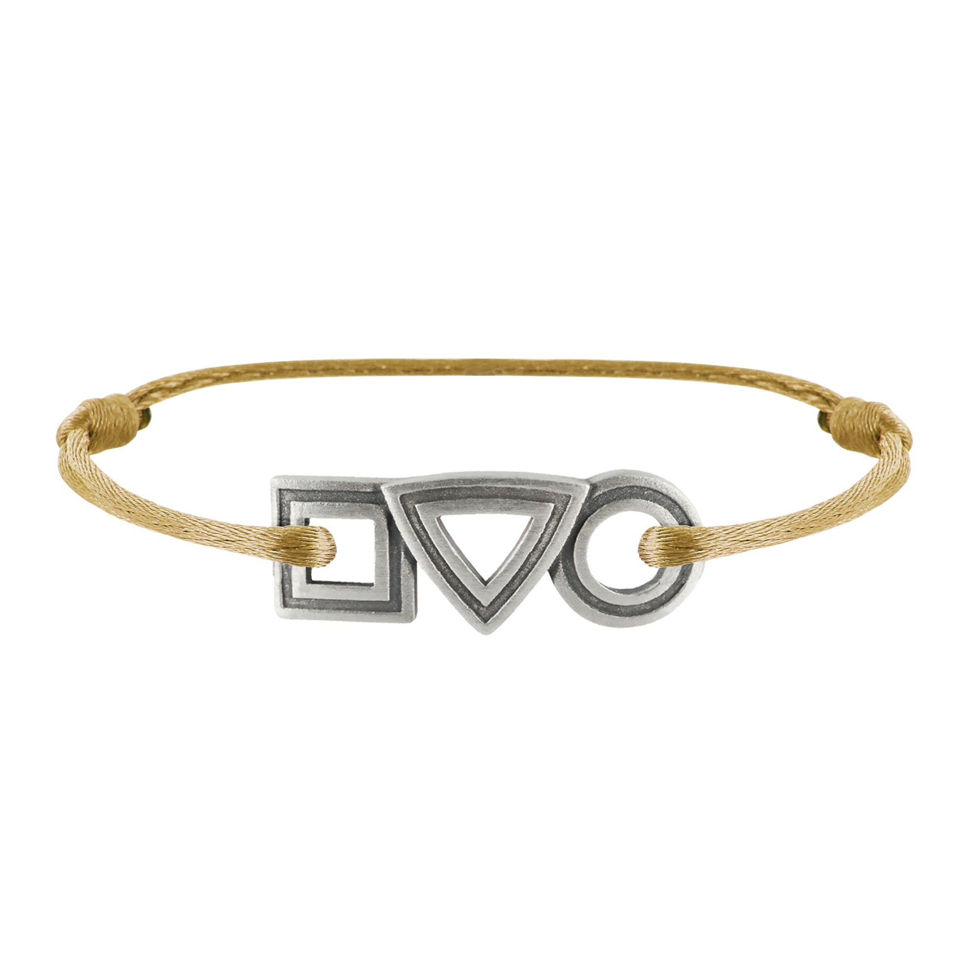 Bracelet Large Trilogie en argent Tournaire