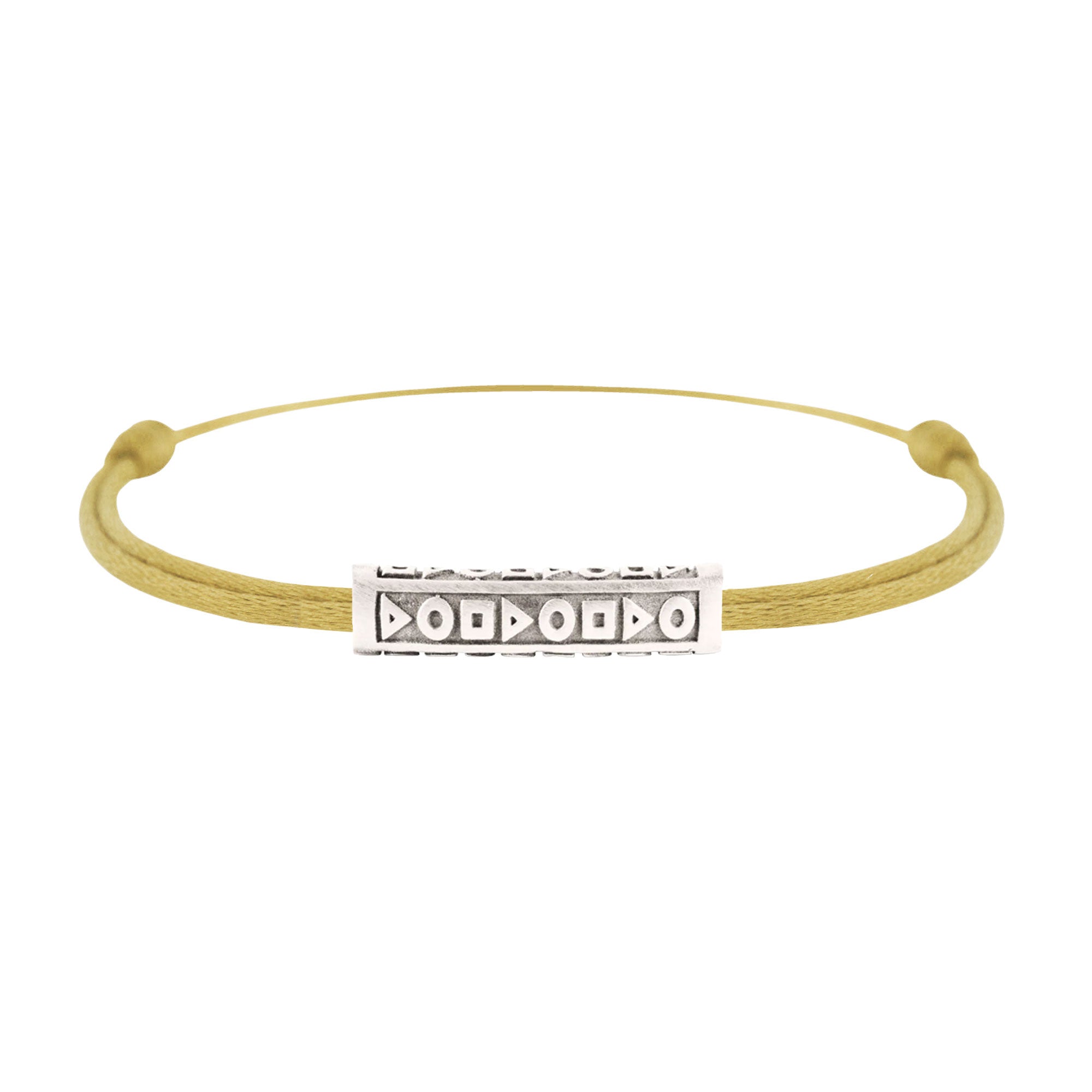 Bracelet lien Tournaire My Tube argent