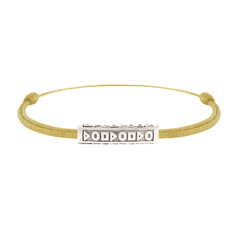 Bracelet lien Tournaire My Tube argent
