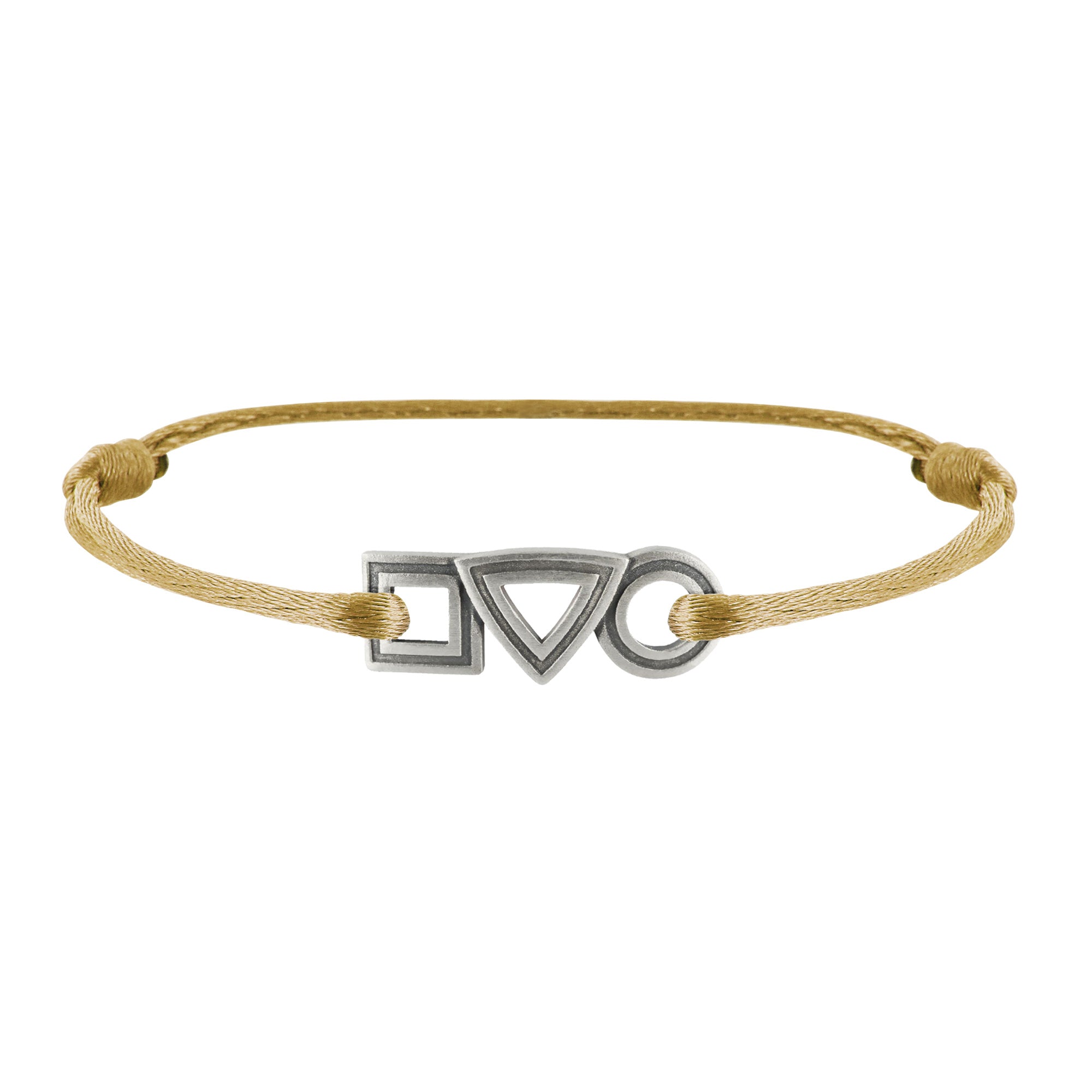 trilogy silver bracelet Tournaire