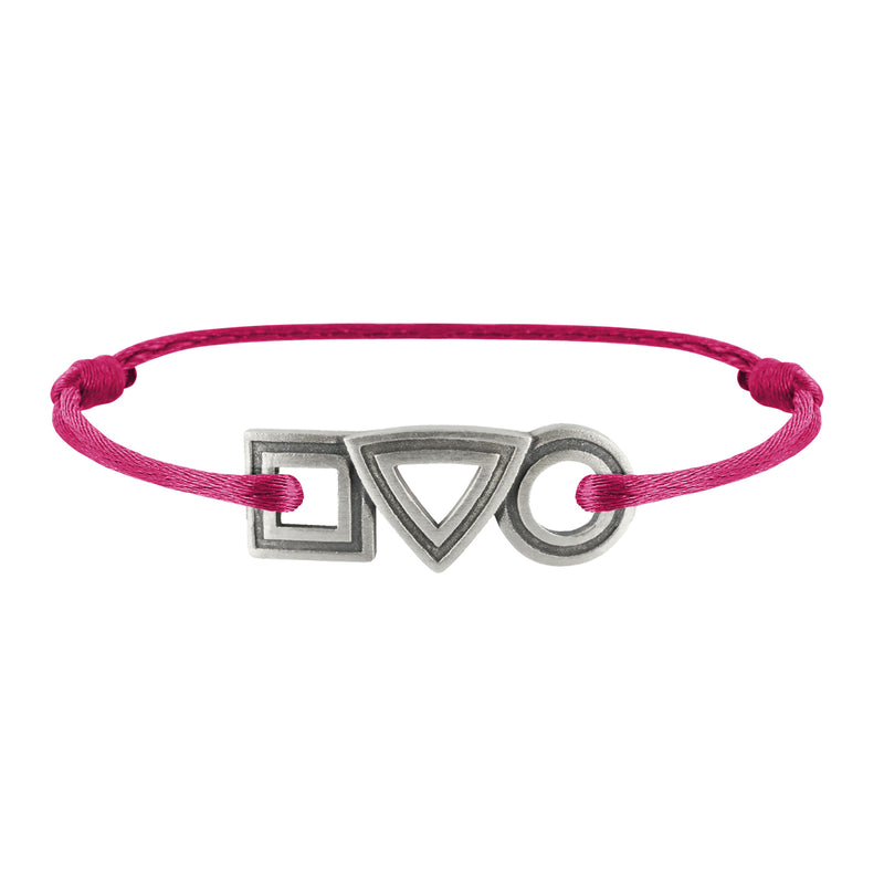Bracelet Large Trilogie en argent Tournaire