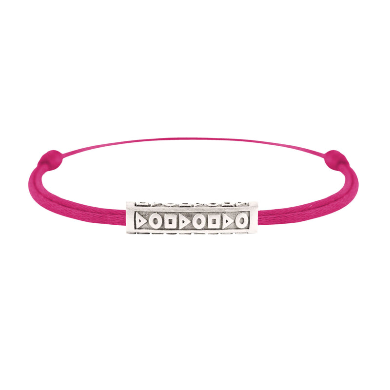 Bracelet lien Tournaire My Tube argent