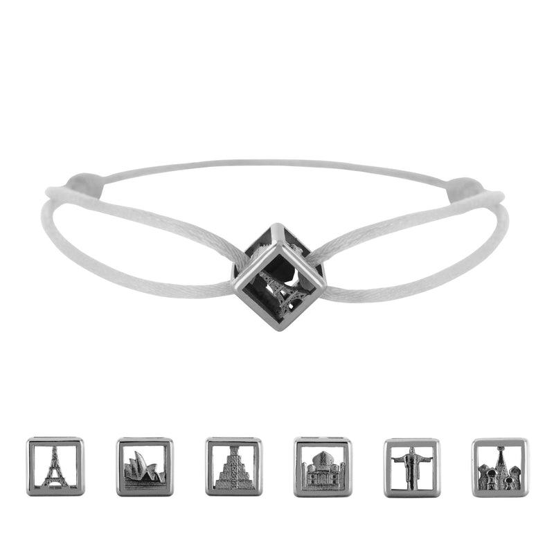 Silver Dice Bracelet voyage