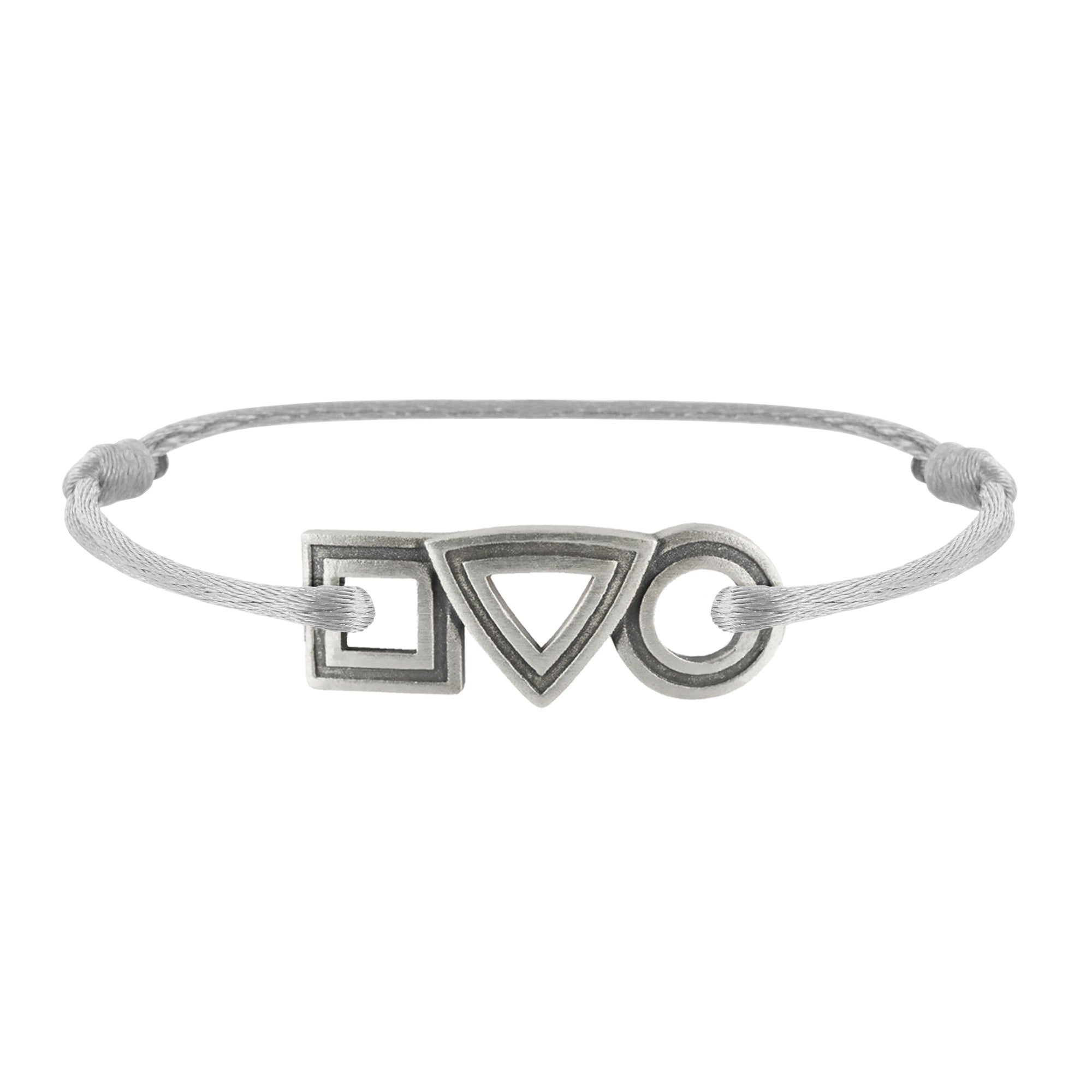 Bracelet Large Trilogie en argent Tournaire
