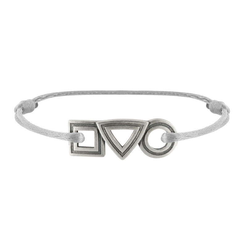 Bracelet Large Trilogie en argent Tournaire