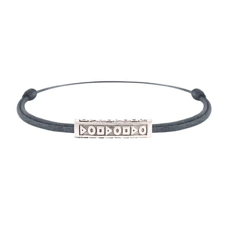 Bracelet lien Tournaire My Tube argent
